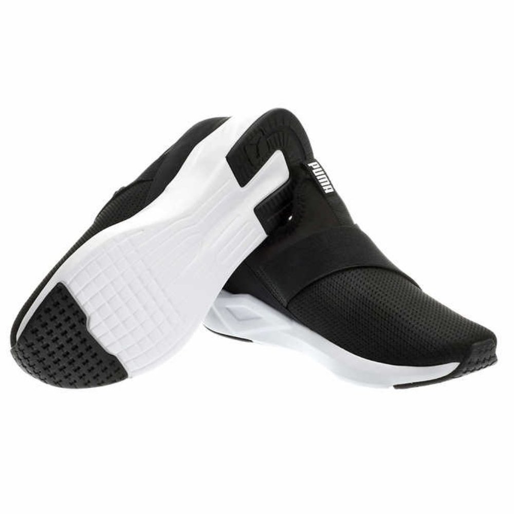 Puma Women's Black Chroma Slip on Shoe - Picture 4 of 7